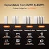 BLUETTI FridgePower 2016Wh Portable LiFePO4 Power Station Backup System
