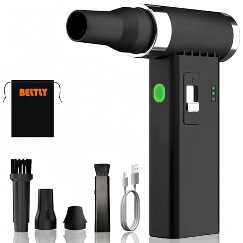 BELTLY FT03 Jet Fan Air Duster, 110,000 RPM Brushless Motor, Stepless Speed Adjustment