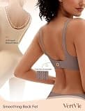 Vertvie Seamless Wireless Push-Up Bra with 3D Molded Cups and Full Coverage