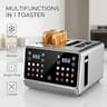 DEAR MORNING 4-Slice Touchscreen Toaster with 75-Degree ErgoView Display