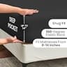 Yuurom Brushed Microfiber Bottom Fitted Sheet with Heavy-Duty Tension Straps