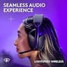 Logitech G321 Lightspeed Wireless Gaming Headset with Bluetooth and 2.4GHz Connectivity