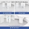 LUXE Bidet NEO 185 Plus Dual Nozzle Non-Electric Attachment w/ EZ-Lift