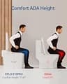 EPLO E18PRO Modern Elongated Smart Toilet with Built-in Tank and Bidet