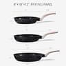 CAROTE Classic Granite Stone 3-Piece Eco-Friendly Nonstick Skillet Set
