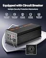VEVOR 3000W High-Demand Sump Pump Battery Backup System with 30A Charger