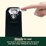 Cuisinart CCO-50BKN Freestanding Electric Countertop Can Opener with Magnetic Lid Holder