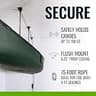 Teal Triangle EasyLift Canoe and Cargo Box Garage Hoist