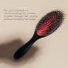 Denman D81M Boar Bristle and Nylon Smoothing Hairbrush for Hair Extensions