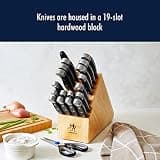 Henckels Statement 20-Piece Razor-Sharp Knife Set with Hardwood Storage Block