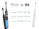 7AM2M Travel Sonic Electric Toothbrush for Adults with Smart 2-Min Timer