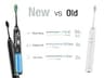 7AM2M Travel Sonic Electric Toothbrush for Adults with Smart 2-Min Timer