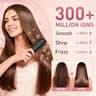 Notegala Go Brush Pro Cordless Hair Straightener Brush with MCH Heating