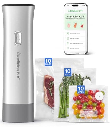 Beelicious Pro VacSense Series Handheld Vacuum Sealer with Liquid Detection