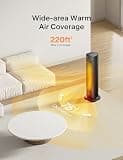Pelonis 23-Inch Ceramic Tower Space Heater with Digital Touch Controls