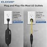ELEGRP Portable Level 1 & 2 EV Charger, 16A Dual Voltage, IP67, 25-Foot Cable
