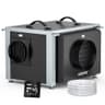 Waykar 125-Pint Crawl Space Dehumidifier with Built-In Pump and Remote Control
