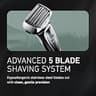 Panasonic ARC5 Electric Razor ES-LV65-S Multi-Flex Wet/Dry Foil Shaver System