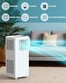 Garvee 8000 BTU High Power Portable Air Conditioner with Built-in Dehumidifier