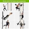 Kipika Heavy-Duty Gymnastic Stall Bar for Suspension and Bodyweight Training