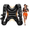 Renoj Fixed Weighted Vest for Women and Men with Integrated Phone Holder (10 lbs)