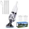 Grelawner 2026 Upgraded Cordless Handheld Pool Vacuum with Dual-Mesh Filter