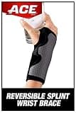 ACE Brand Reversible Adjustable Palmar Splint Wrist Brace for Daily Wear