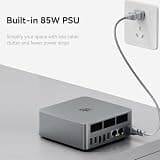 Beelink EQR7 Mini PC Desktop, AMD Ryzen 7 7735HS CPU, 24GB RAM, 1TB NVMe SSD