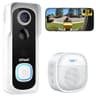 ieGeek Wireless Video Doorbell Camera with 2K HD and Free Cloud Storage