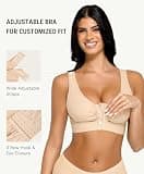FeelinGirl Front Closure Post-Surgery Bra for Augmentation and Mastectomy
