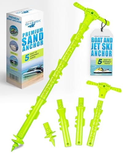 SandShark Sport 4-Foot Break-Down Shallow Water Anchor Pole for PWCs