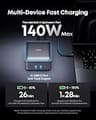 Anker Prime TB5 Docking Station with 140W Power Delivery and 120Gbps