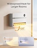 Dreo WH719S Smart Electric Wall Heater with Wi-Fi and 120° Oscillation
