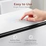 SereneLife Rectangular 20L Single-Touch Electric Towel Warmer Bucket