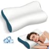 Contour Memory Foam Cervical Pillow for Spinal Alignment and Shoulder Pain Relief