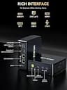 GMKtec M6 Ultra Mini PC, AMD Ryzen 5 7640HS, 16GB DDR5 RAM, 512GB SSD