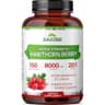 Zazzee Extra Strength Hawthorn Berry 20:1 Extract 8,000mg Vegan Capsules
