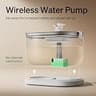 PETLIBRO Battery-Operated Wireless Pump Stainless Steel Cat Water Fountain 2.5L