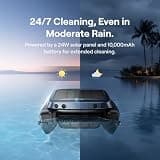 Beatbot iSkim Cordless Robotic Pool Surface Skimmer with 9-Liter Filter Capacity