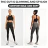 RIHUALS Women's Anti-Cellulite 3D Compression Leggings with Support Bands