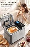 KBS Pro 17-in-1 Smart Bread Machine with Ceramic Pan and Dispenser
