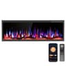 R.W.FLAME 50-Inch Smart Electric Fireplace with Audio and Wi-Fi Control