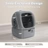 UPFAS Automatic Cat Litter Box with Smart App Integration & Weight Track