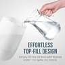 Fontaines Luxury Top-Fill Cool Mist Humidifier with Built-In Nightlight