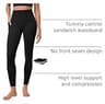IUGA High-Waisted Compression Leggings with Pockets and PowerTight Fabric