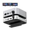 TobenONE 13-in-1 Mac Mini M4 Docking Station with 8TB M.2 SSD Enclosure Support