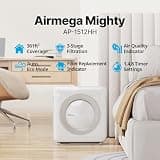 Coway Airmega AP-1512HH True HEPA Office Air Purifier with Smart Auto Mode