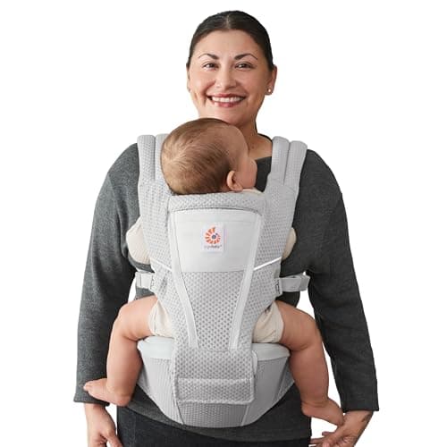 Ergobaby Alta Hip Seat Convertible Baby Carrier with Hands-Free Support