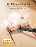 Heavy-Duty Multipurpose Handheld Steam Mop and Cleaner with 58 PSI Pressure