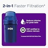 PUR 11-Cup Water Pitcher with Filter Change Light Indicator and Lead Reduction
